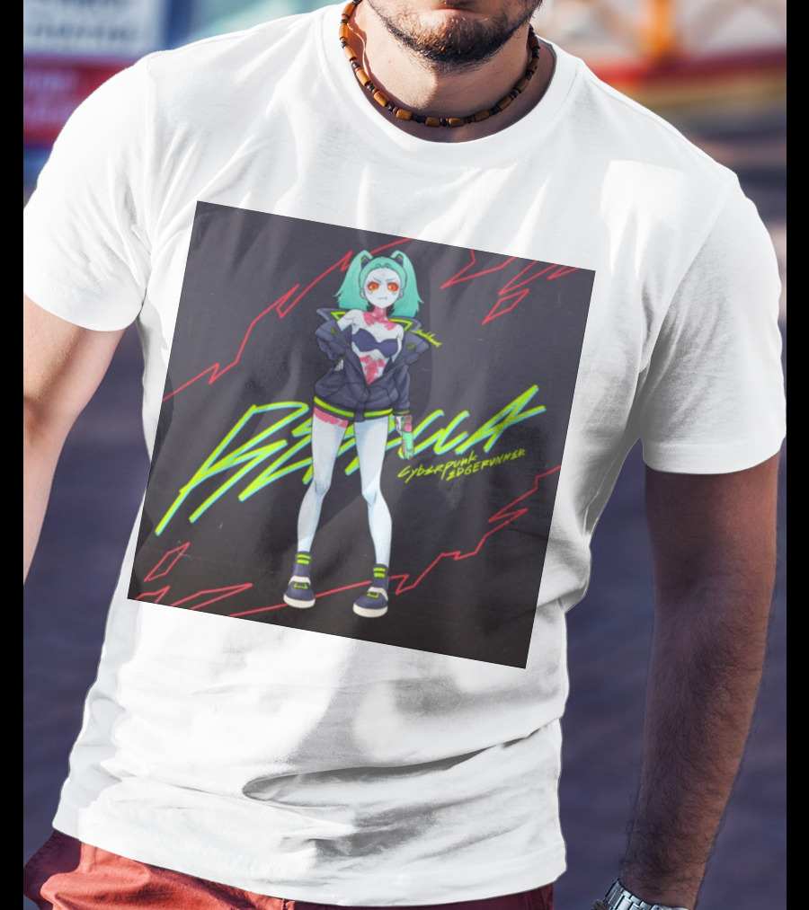 Rebecca Cyberpunk Edgerunners Neon T-Shirt