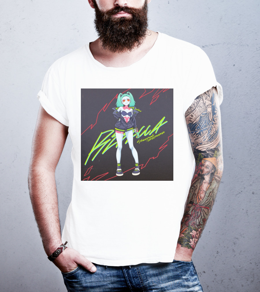 Rebecca Cyberpunk Edgerunners Neon T-Shirt