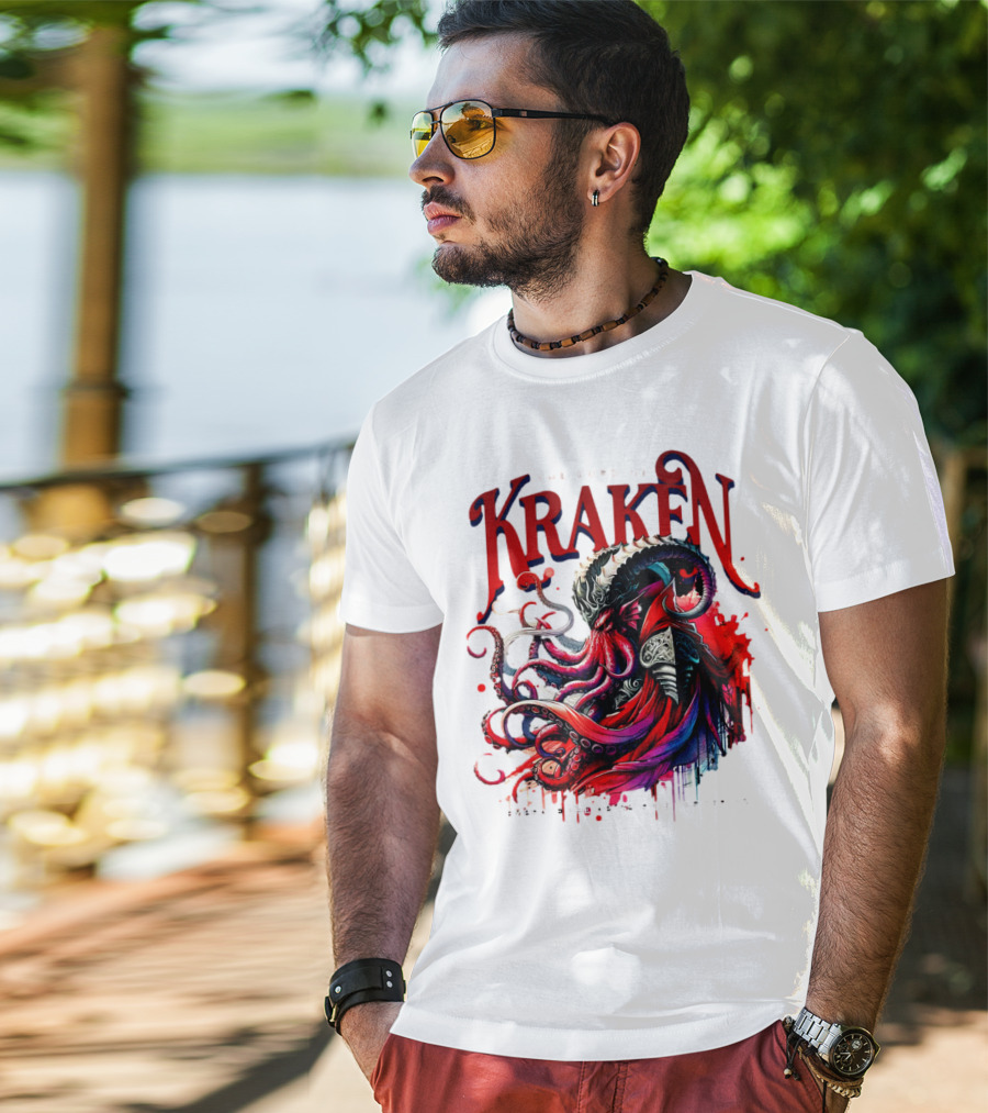 The Lord Of Kraken Embrace The Abyss Rule The Depths T-Shirt
