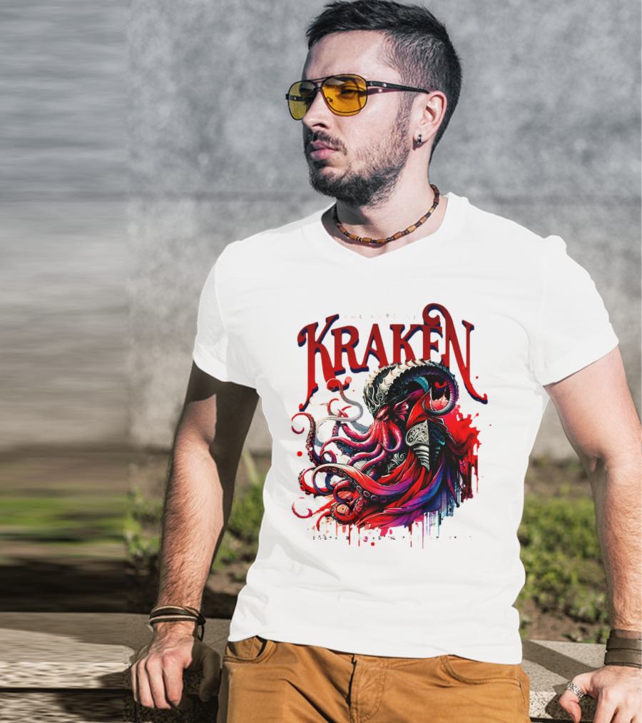 The Lord Of Kraken Embrace The Abyss Rule The Depths T-Shirt
