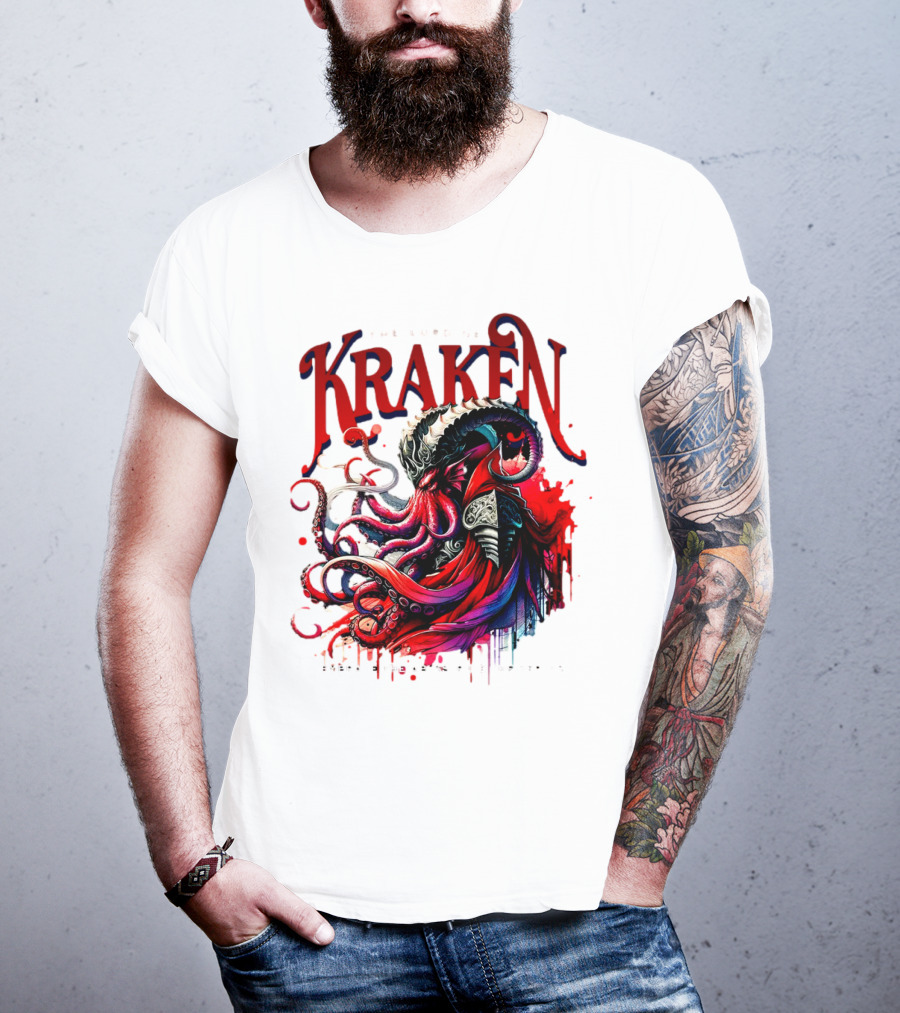 The Lord Of Kraken Embrace The Abyss Rule The Depths T-Shirt