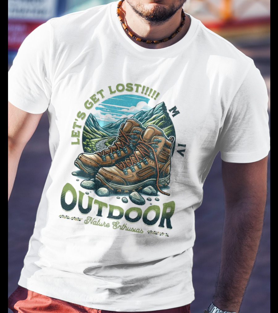 LET'S GET LOST OUTDOOR NATURE ENTHUSIAST T-Shirt