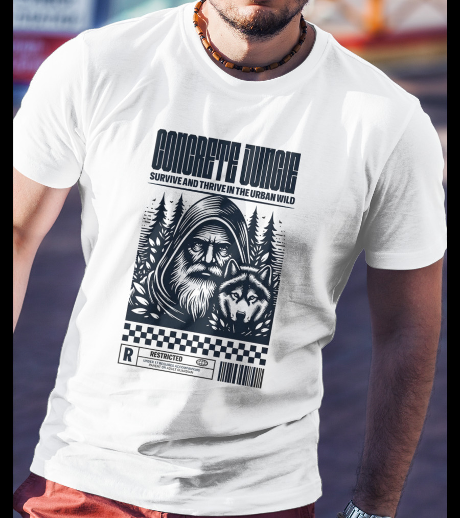 Concrete Jungle Survive And Thrive In The Urban Wild T-Shirt