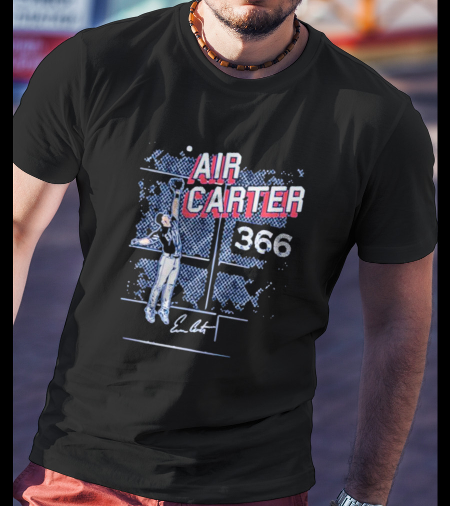 Air Carter 366 Evan Carter Texas Ranger T-Shirt