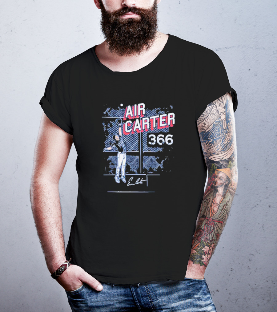 Air Carter 366 Evan Carter Texas Ranger T-Shirt