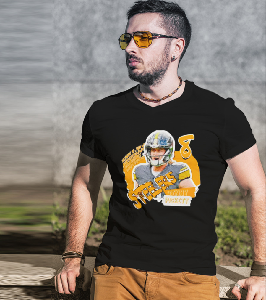 Kenny Pickett Steelers Football Number 8 T-Shirt