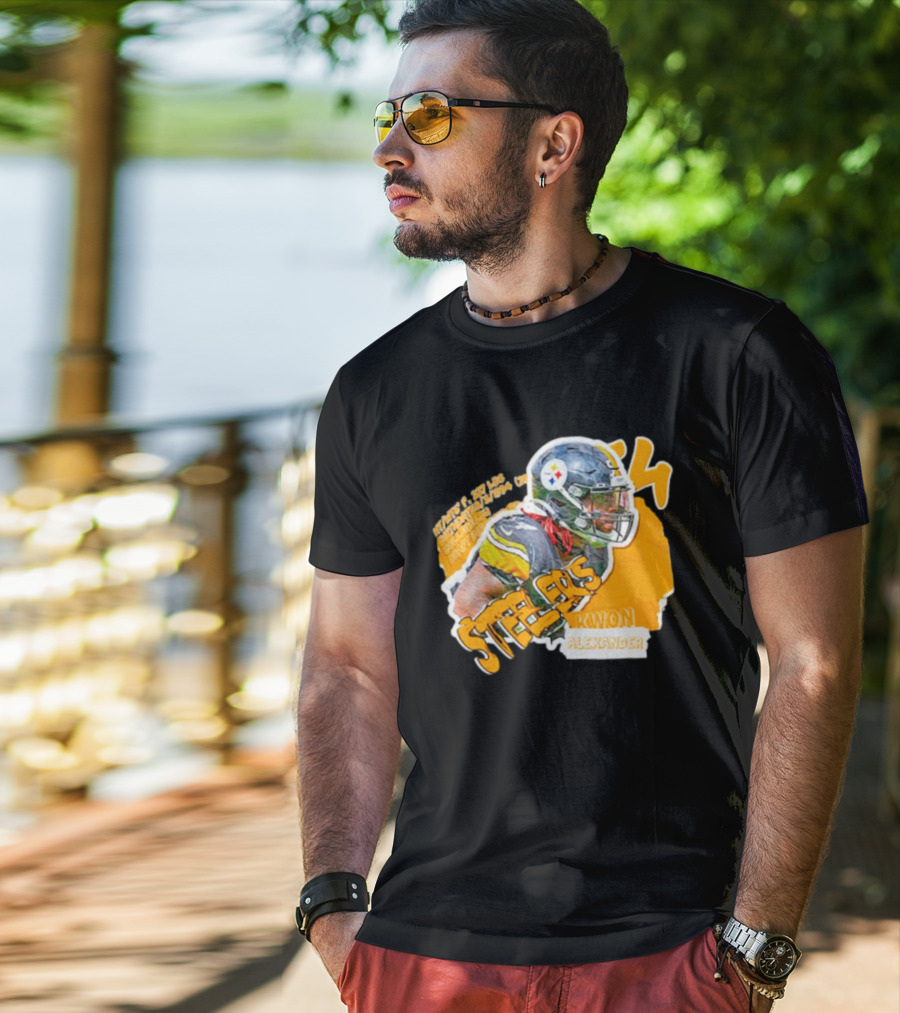 Kwon Alexander Steelers Helmet Football T-Shirt
