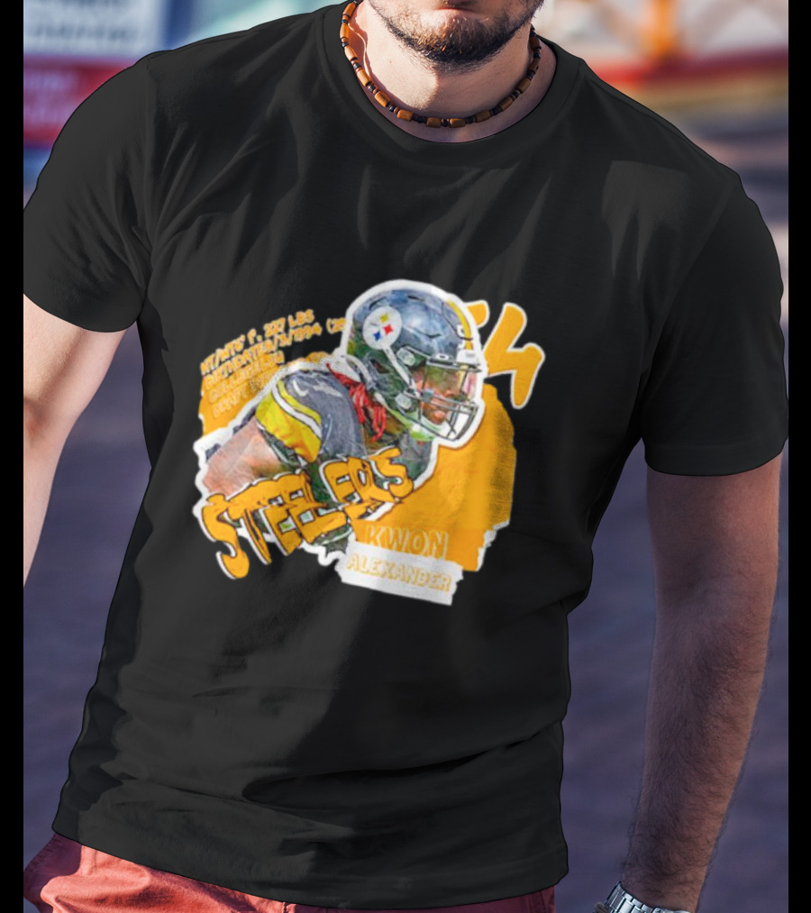 Kwon Alexander Steelers Helmet Football T-Shirt