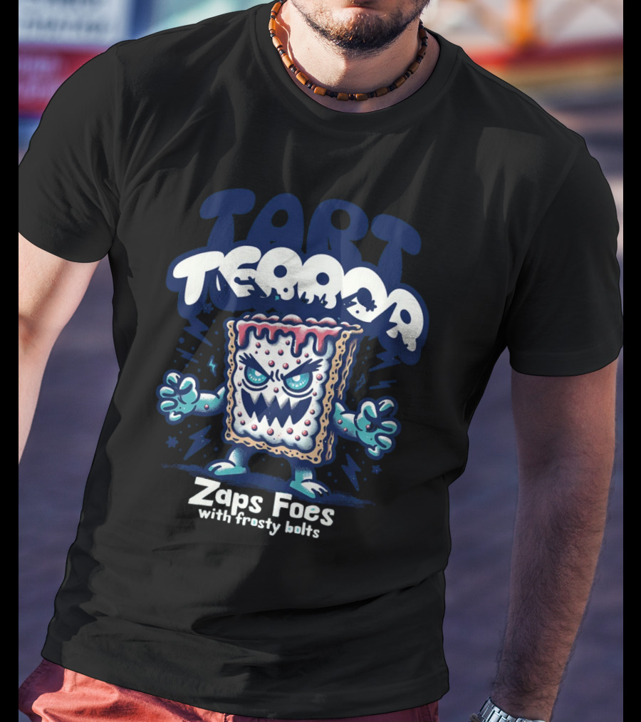 Tart Terror Zaps Foes With Frosty Bolts T-Shirt