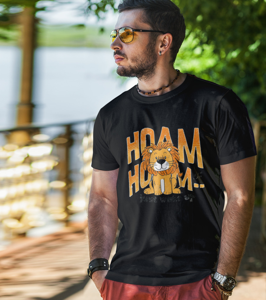 HOAM HOAM Just Woke Up Lion T-Shirt