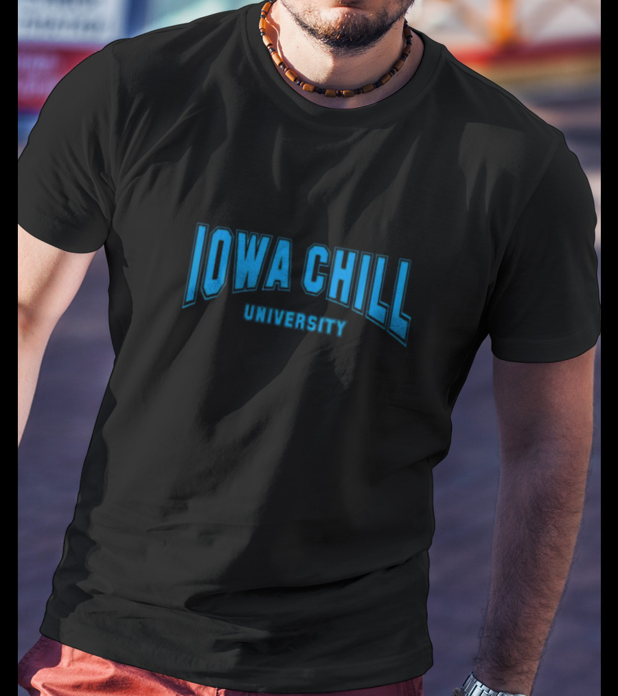 Iowa Chill University Blue Collegiate T-Shirt