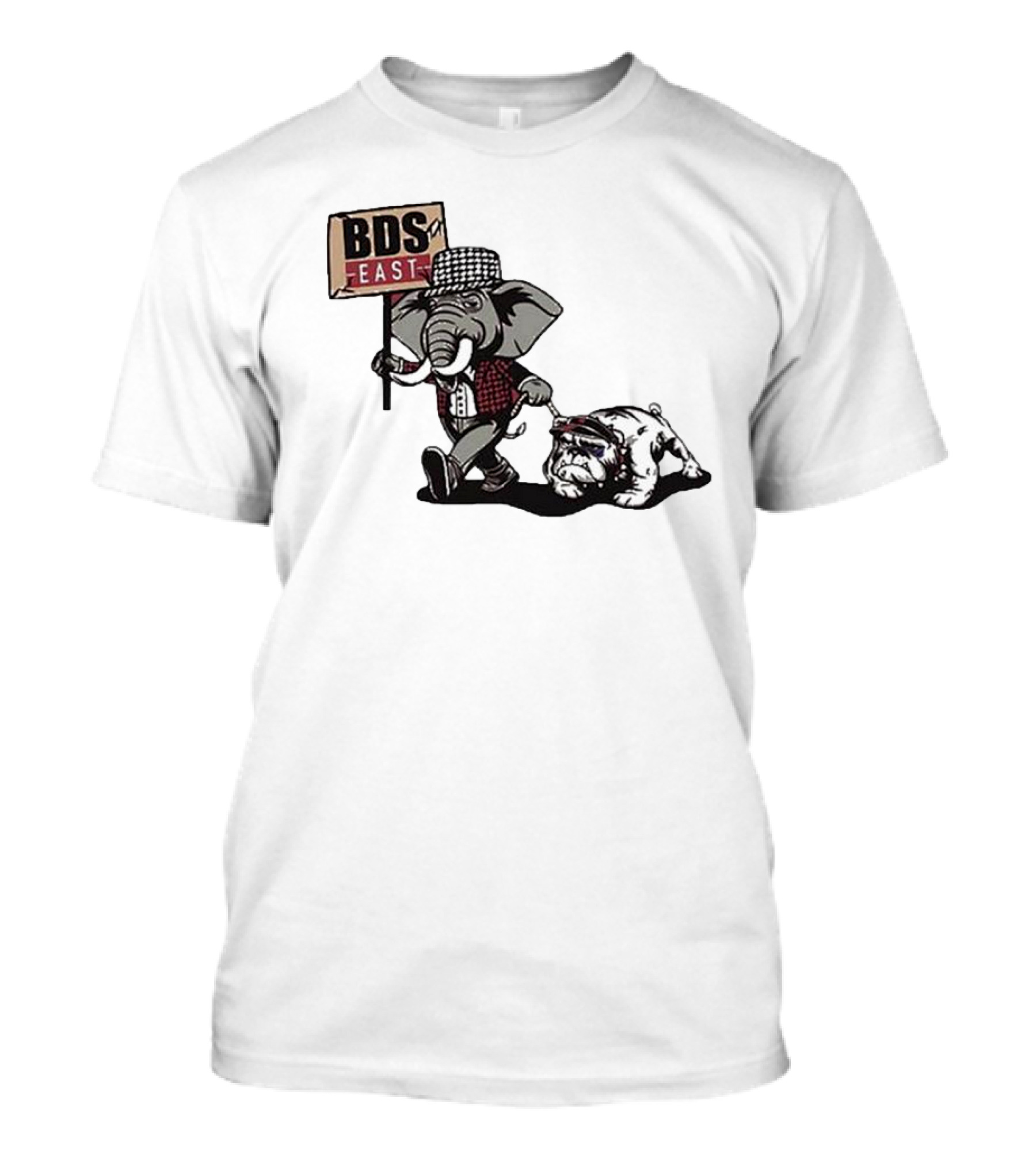 ALABAMA BDS East Elephant With Bulldog T-Shirt