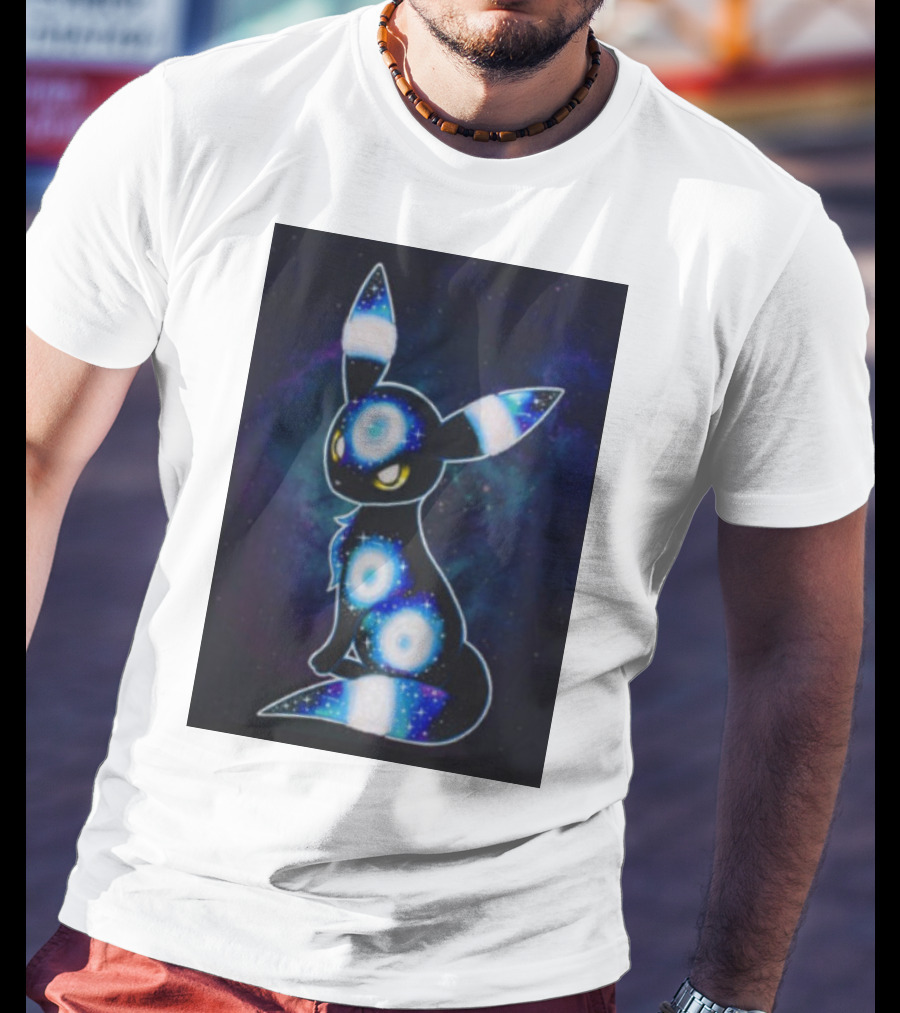 Umbreon Galaxy Cosmic Pokemon T-Shirt