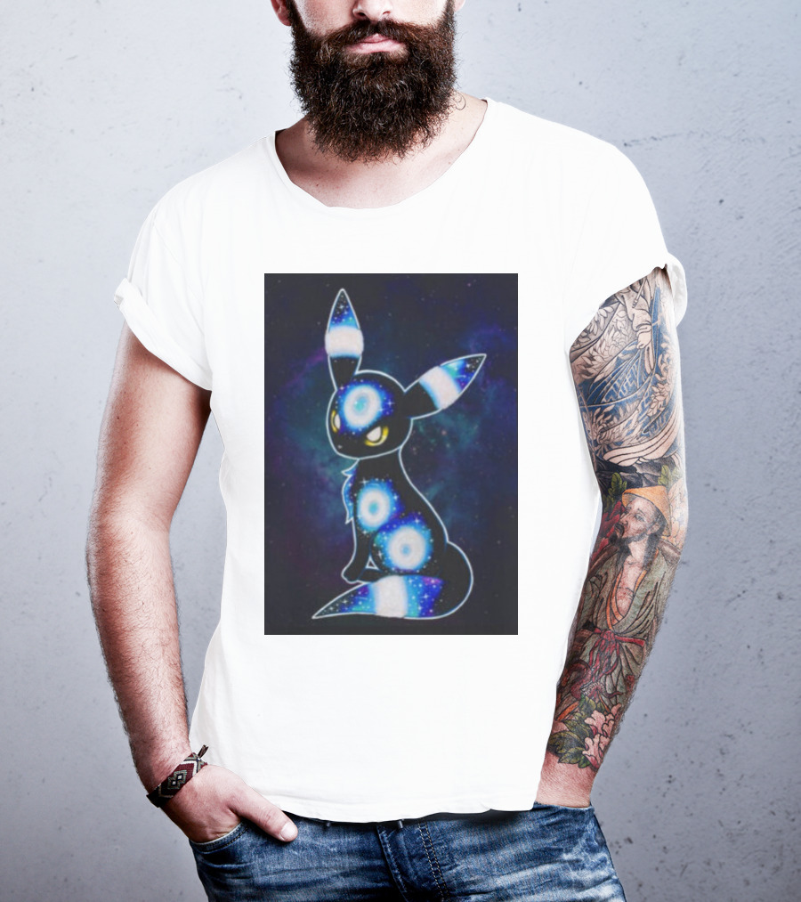 Umbreon Galaxy Cosmic Pokemon T-Shirt