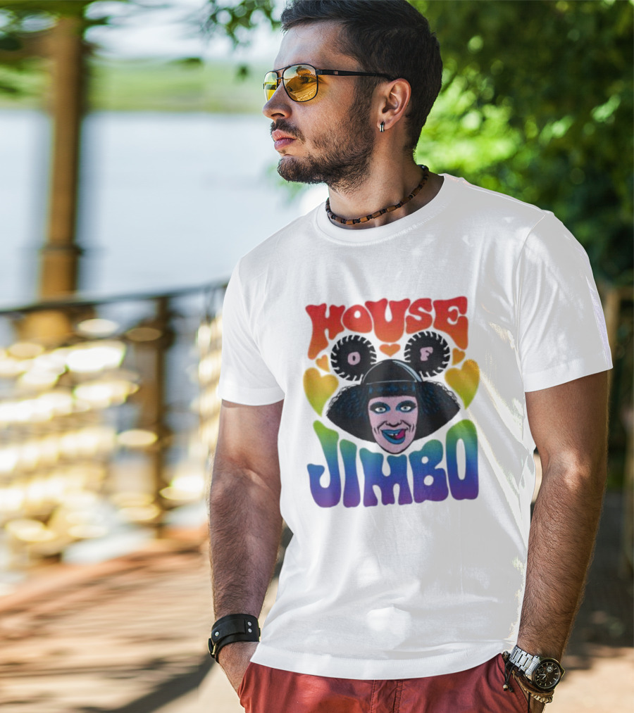 House Of Jimbo Colorful Character T-Shirt
