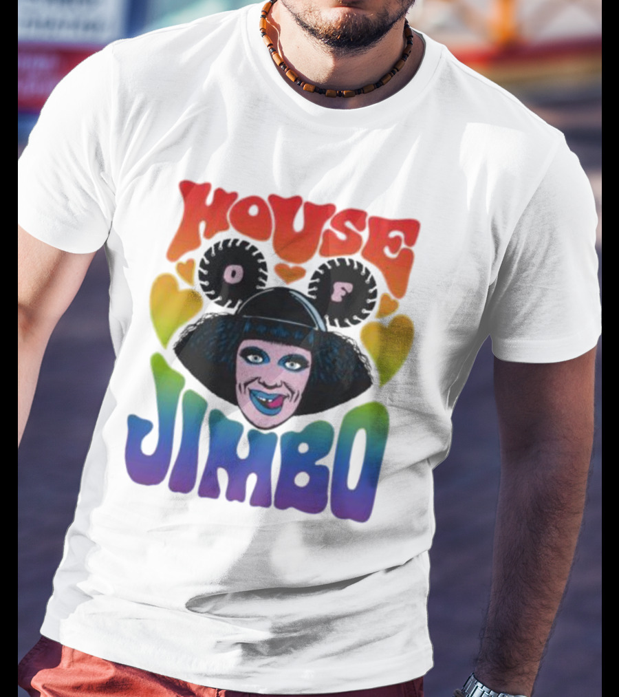 House Of Jimbo Colorful Character T-Shirt
