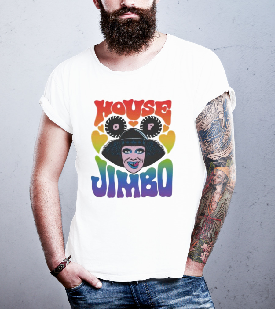 House Of Jimbo Colorful Character T-Shirt