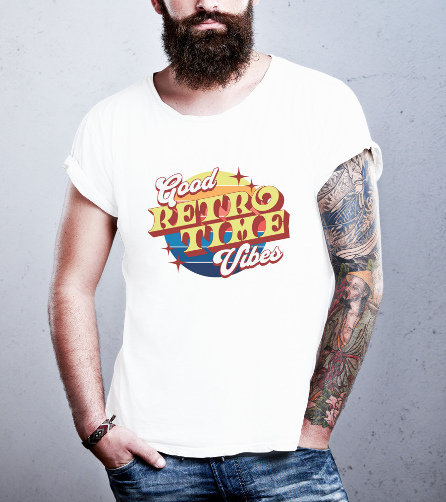 Good Retro Time Vibes T-Shirt
