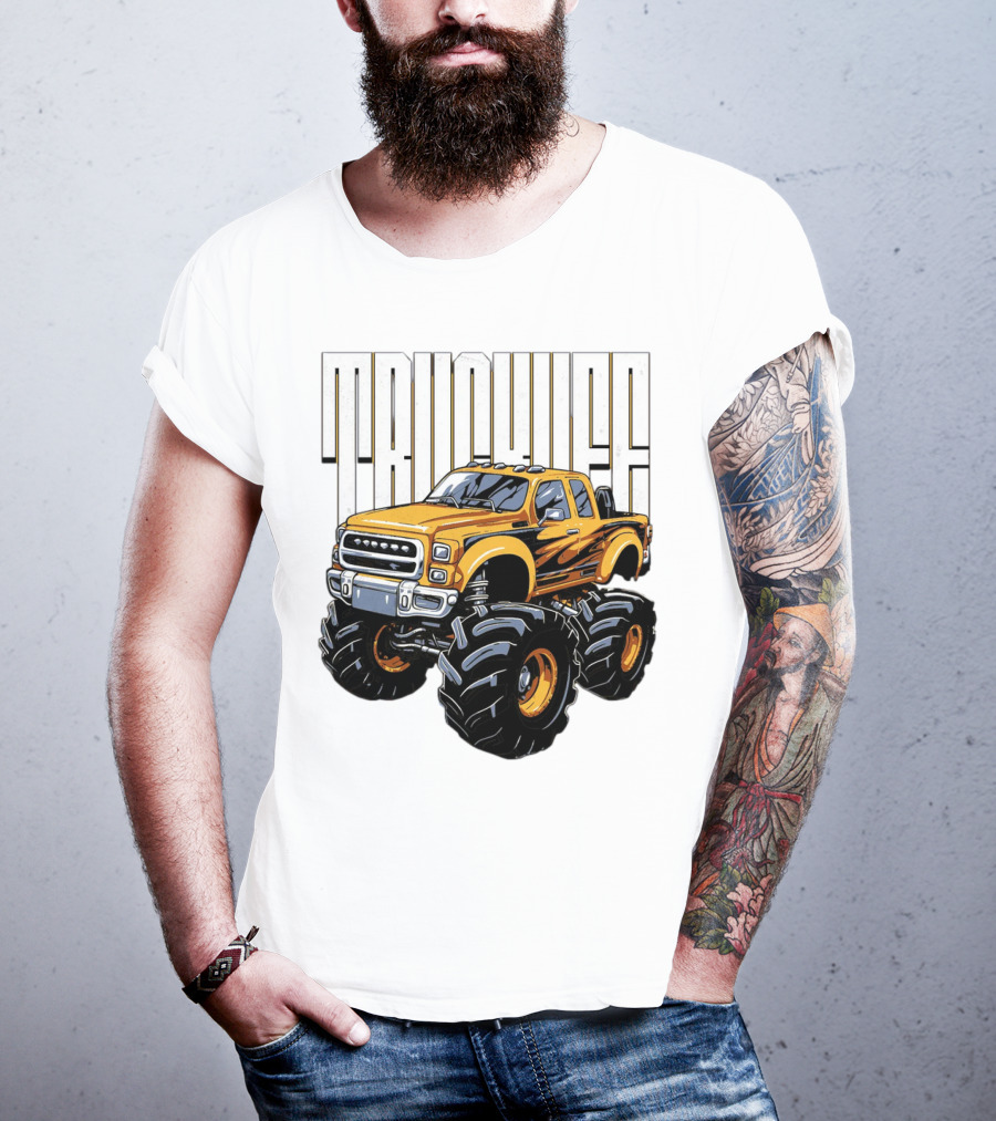 Trucklife Adventure Never Slowing Down Monster Truck T-Shirt