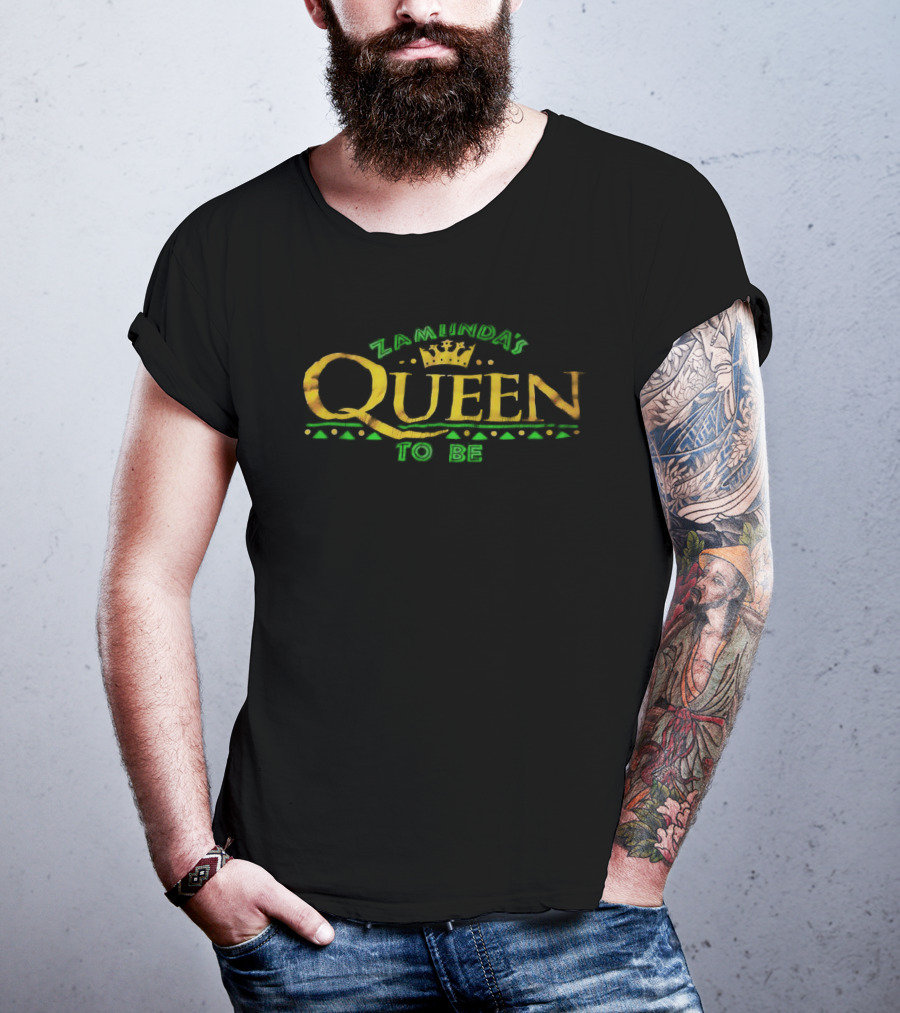 Zamunda's Queen To Be Regal Crown And Text T-Shirt
