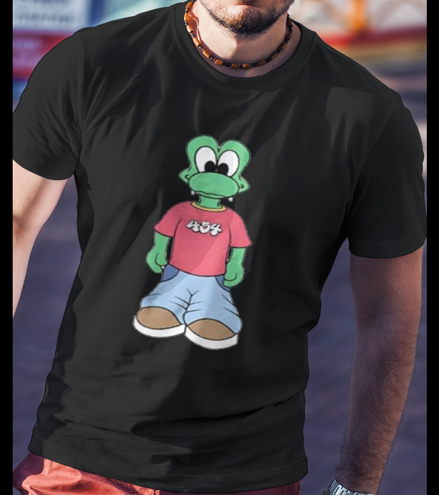 454 Life Double Green Character With 454 T-Shirt