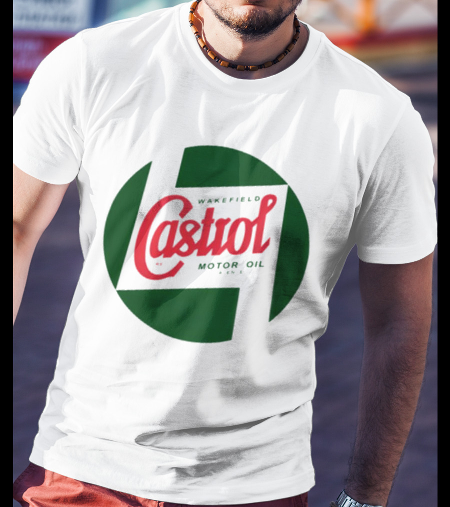 Johann Zarco Featuring Wakefield Castrol Motor Oil T-Shirt