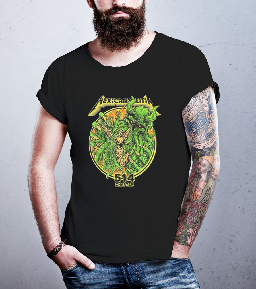 Mexican Militia Chapter 514 Vintage Monster T-Shirt