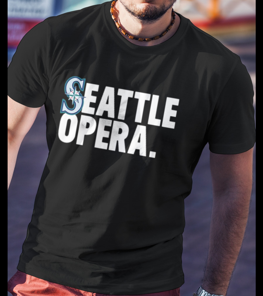 Seattle Mariners Opera Baseball T-Shirt