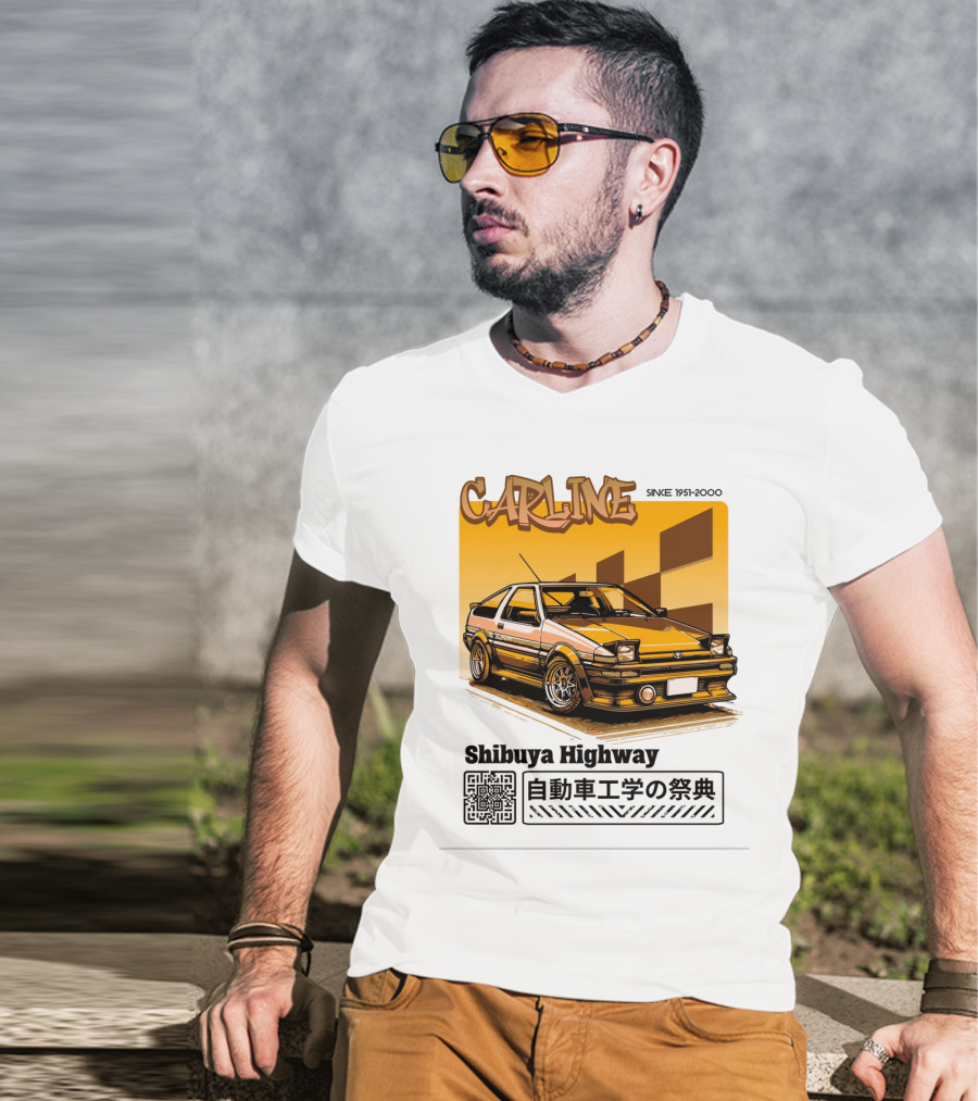 Carline Shibuya Highway Since 1951-2000 T-Shirt