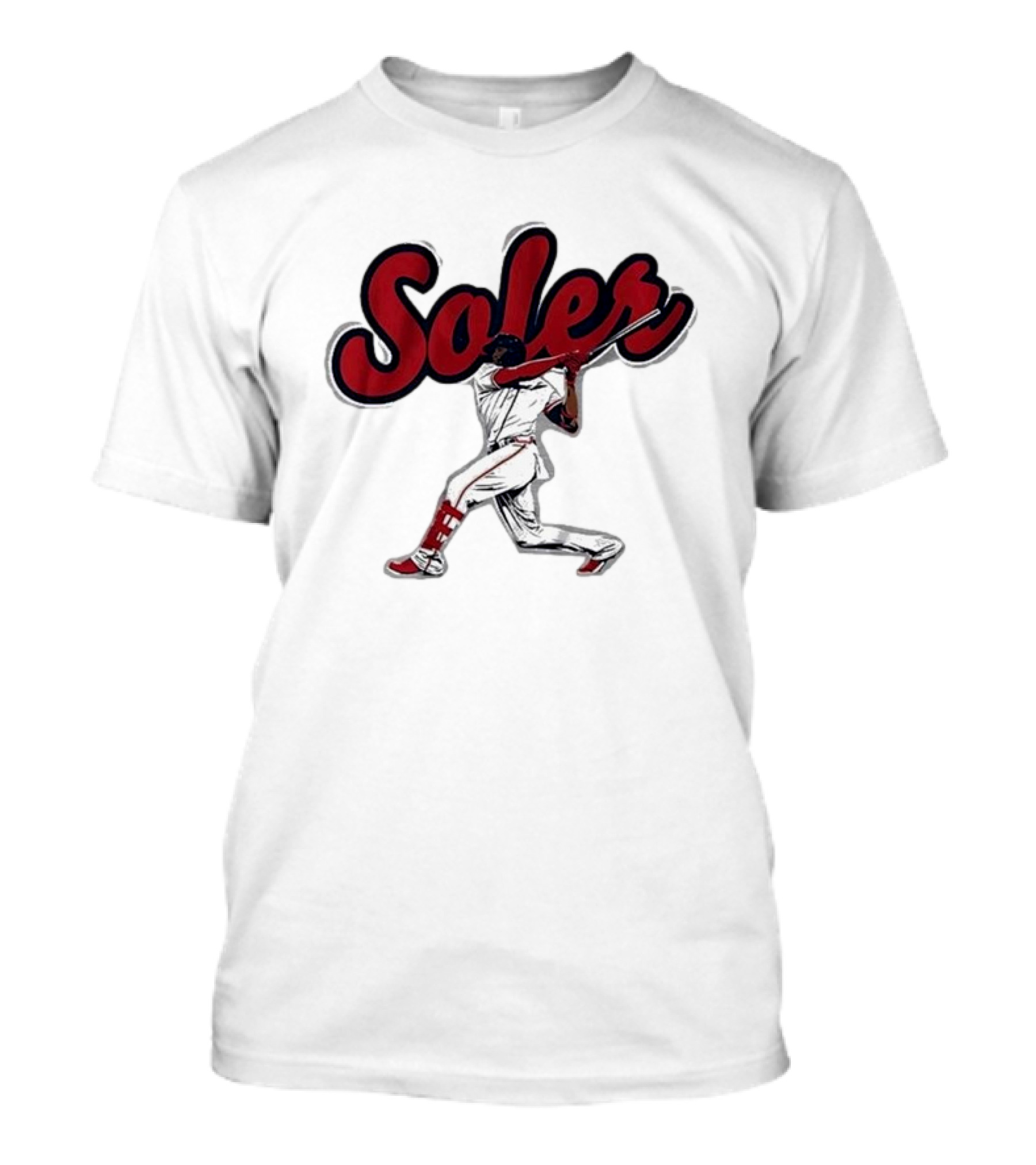 Jorge Soler Baseball Slugger Swing Motion T-Shirt
