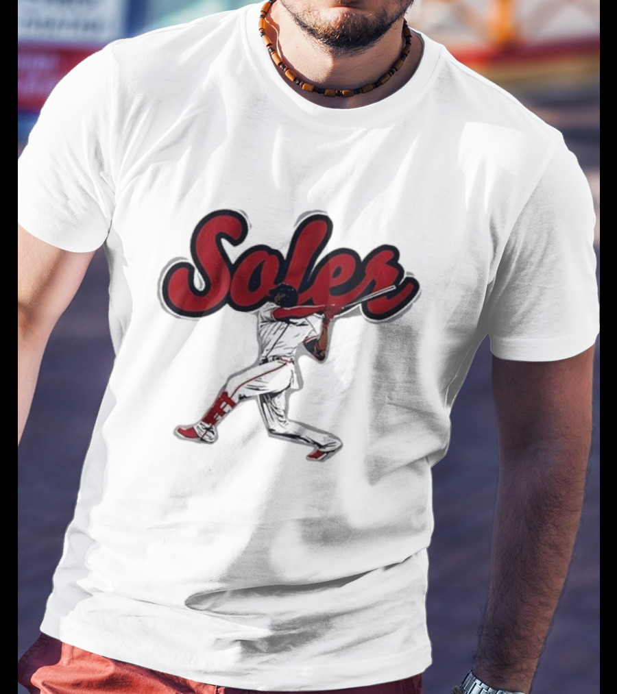 Jorge Soler Baseball Slugger Swing Motion T-Shirt