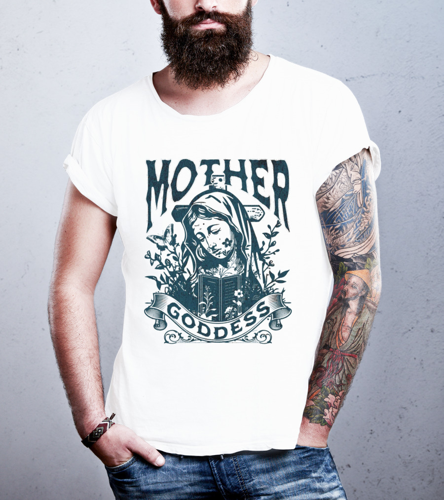 Mother Goddess Jesus God Divine Christ Love T-Shirt