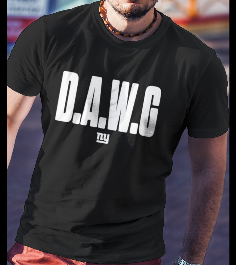 New York Giants D.A.W.G NY Football Fan T-Shirt