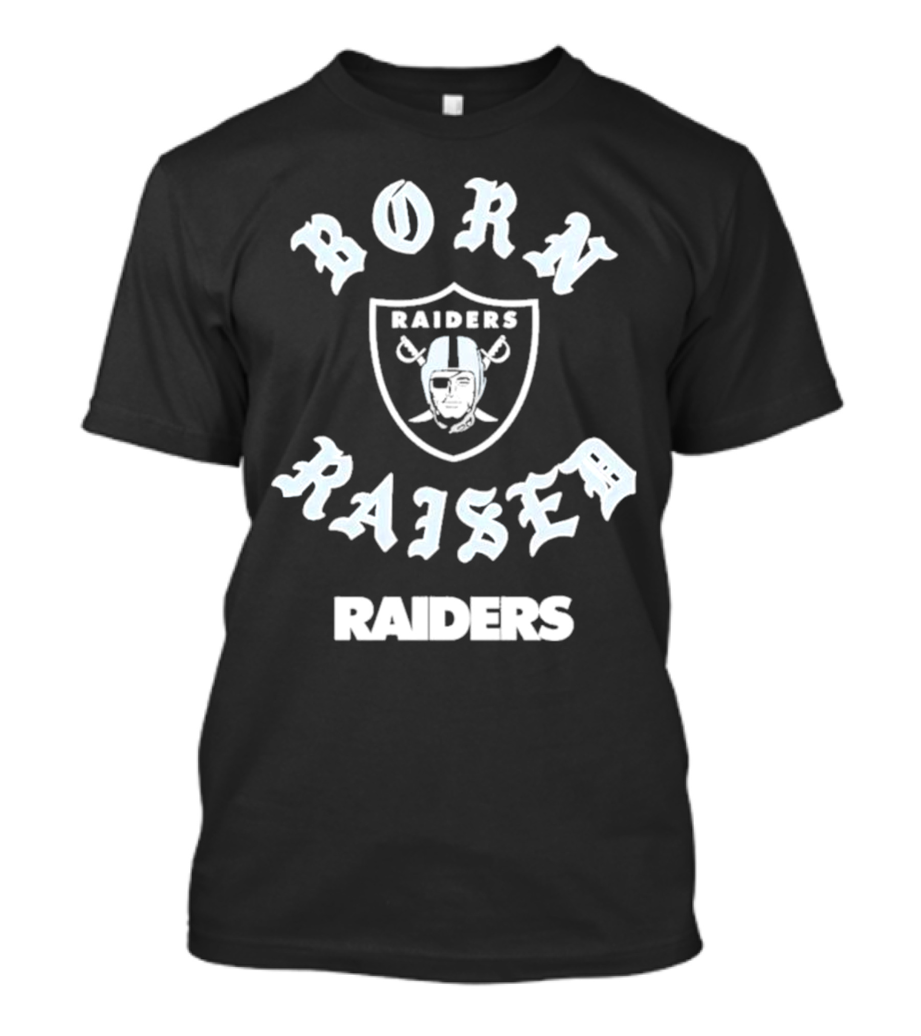 Born Raised Raiders Las Vegas Raiders T-Shirt