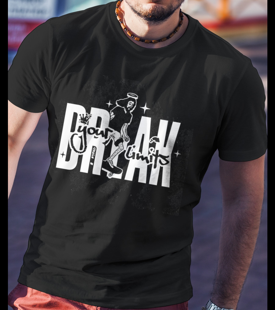 Break Your Limits Skateboard Angel T-Shirt