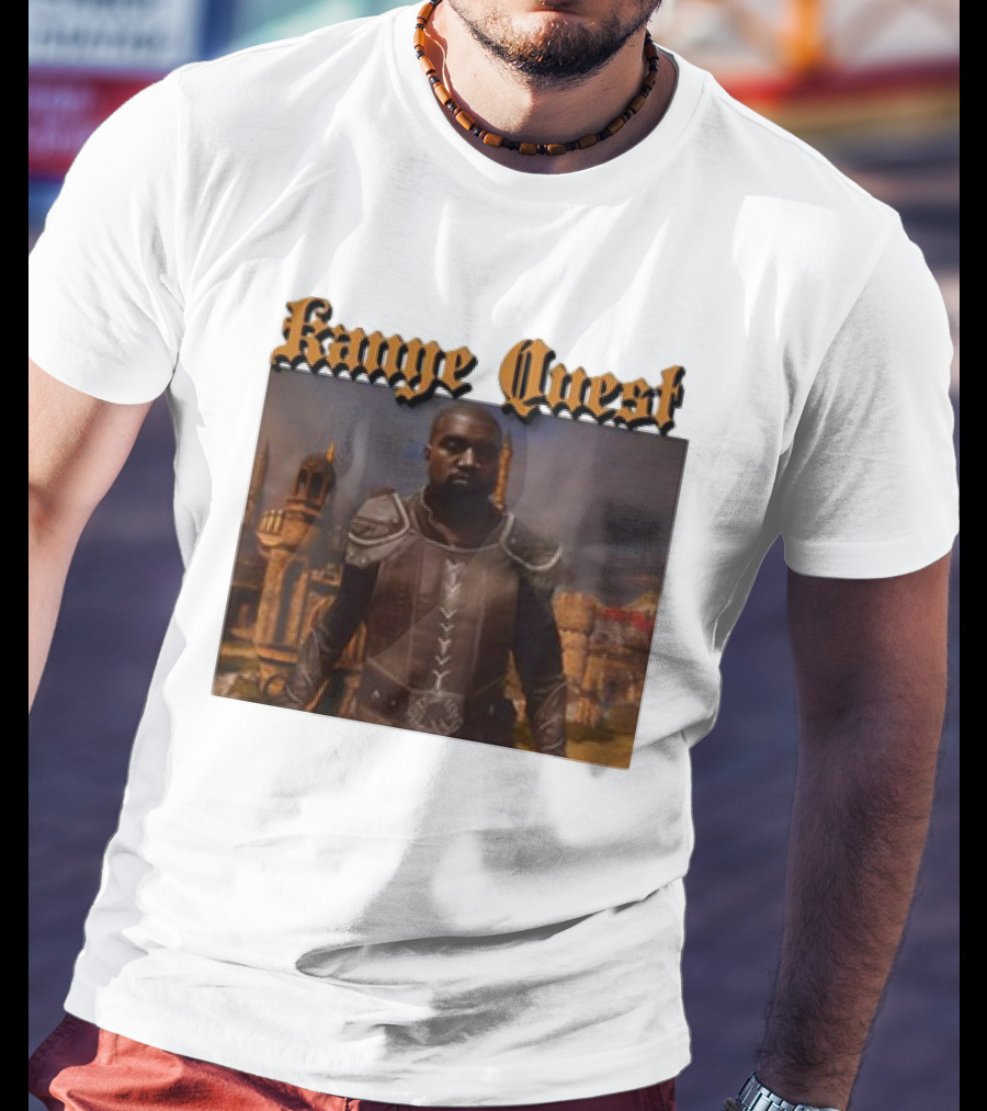 Kanye Quest Medieval Adventure Cleric In Armor T-Shirt
