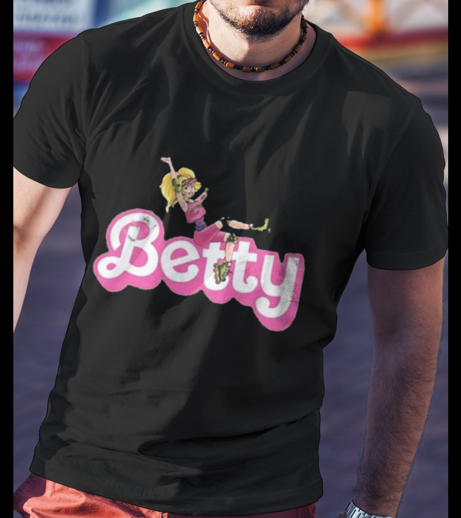 Betty Blonde Vintage Pink T-Shirt