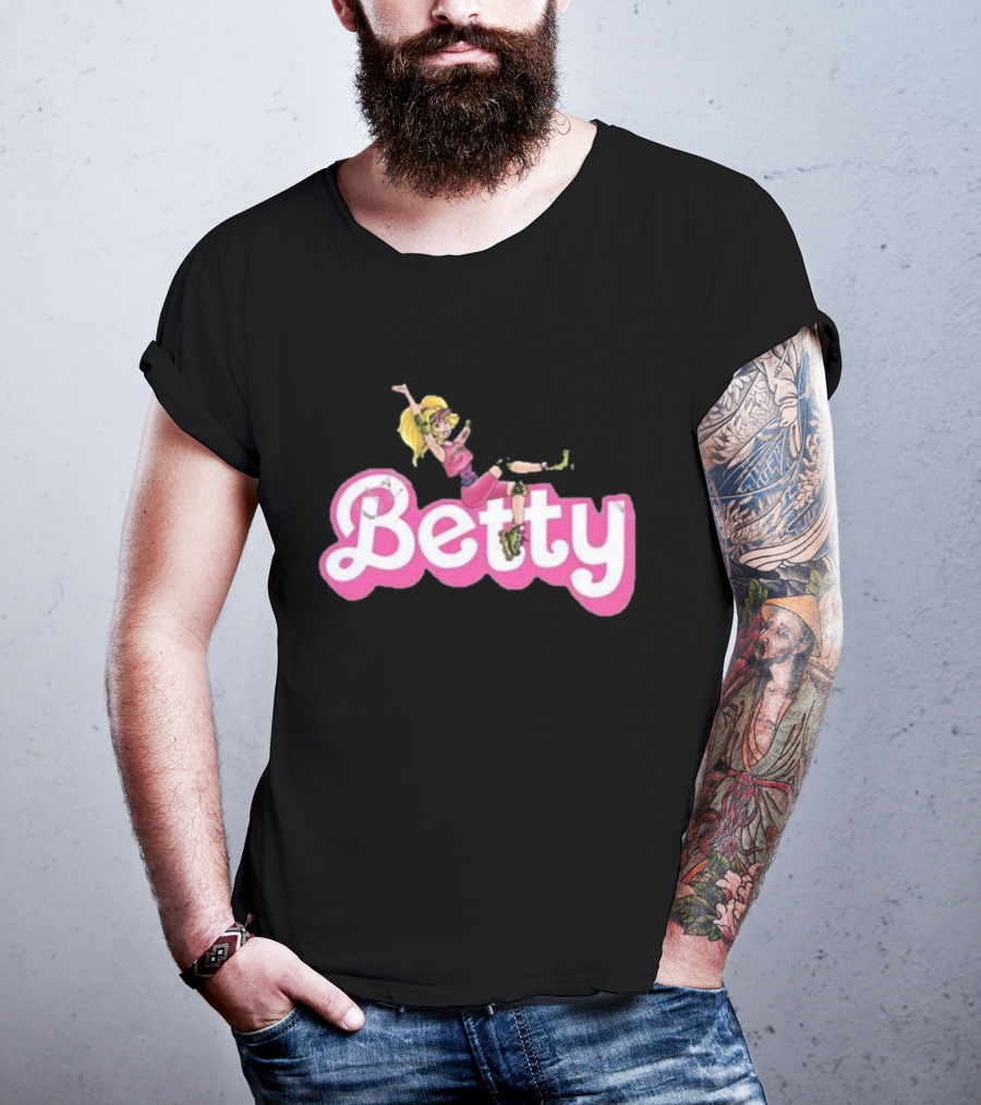 Betty Blonde Vintage Pink T-Shirt