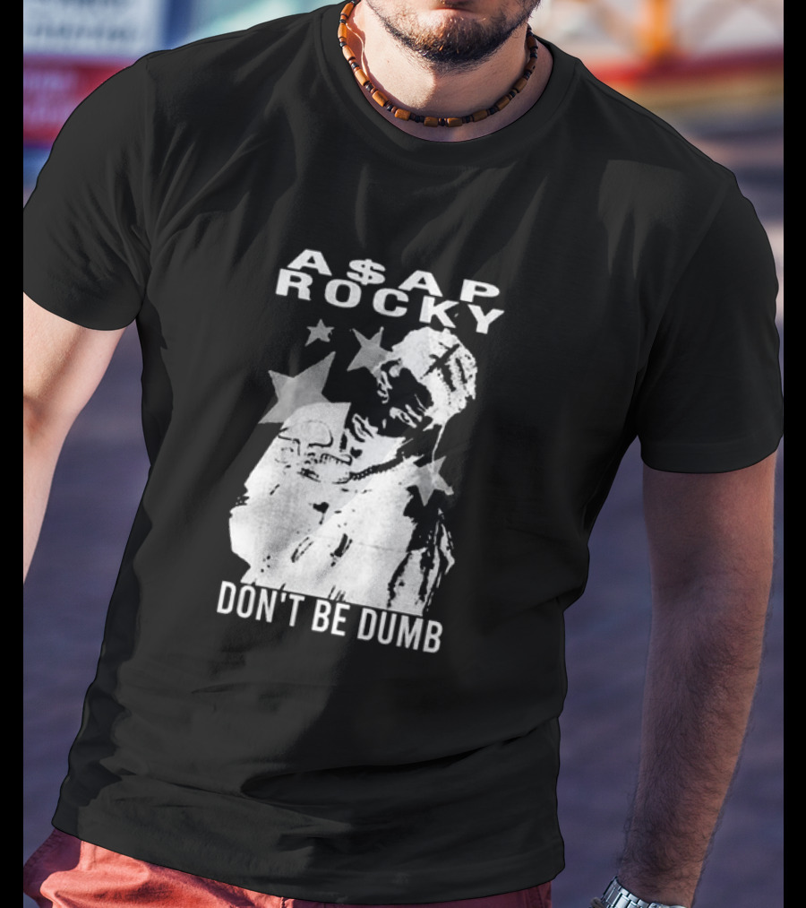 A$AP Rocky Don't Be Dumb Star T-Shirt