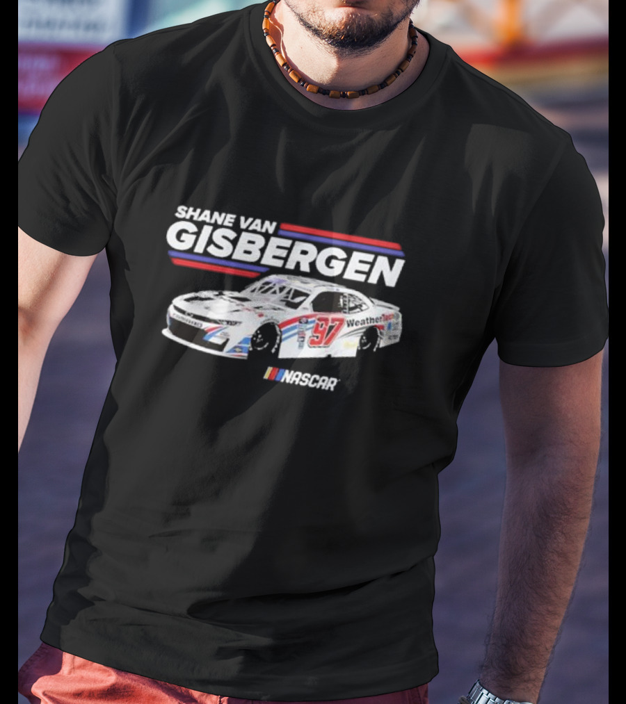 SHANE VAN GISBERGEN 97 NASCAR Racing Car T-Shirt