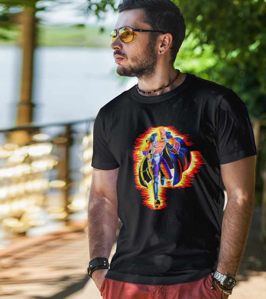 Dr Mindbender Running GI Joe A Real American Hero T-Shirt