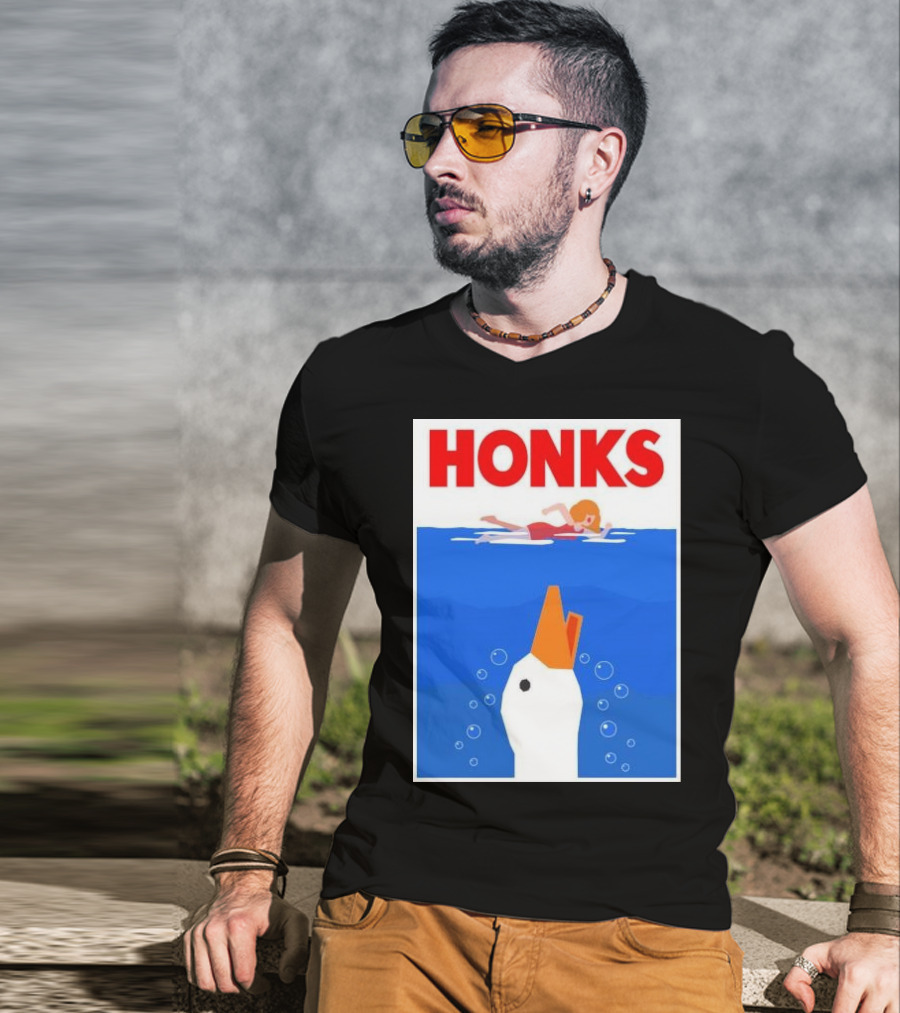 HONKS Goose Jaws T-Shirt
