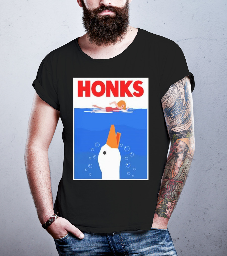 HONKS Goose Jaws T-Shirt
