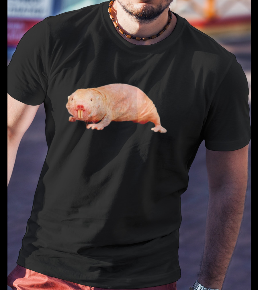 Naked Mole Rat Image On Clothing T-Shirt