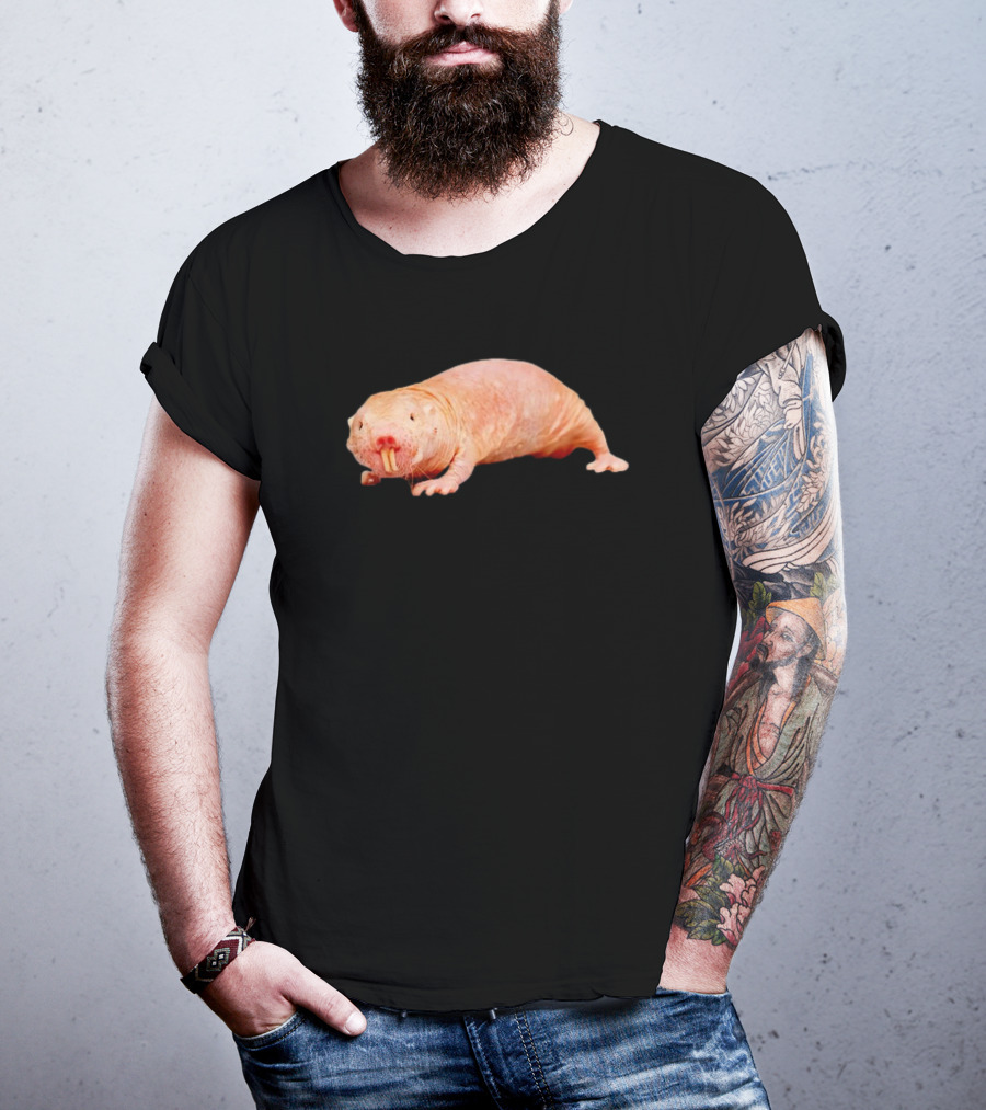 Naked Mole Rat Image On Clothing T-Shirt