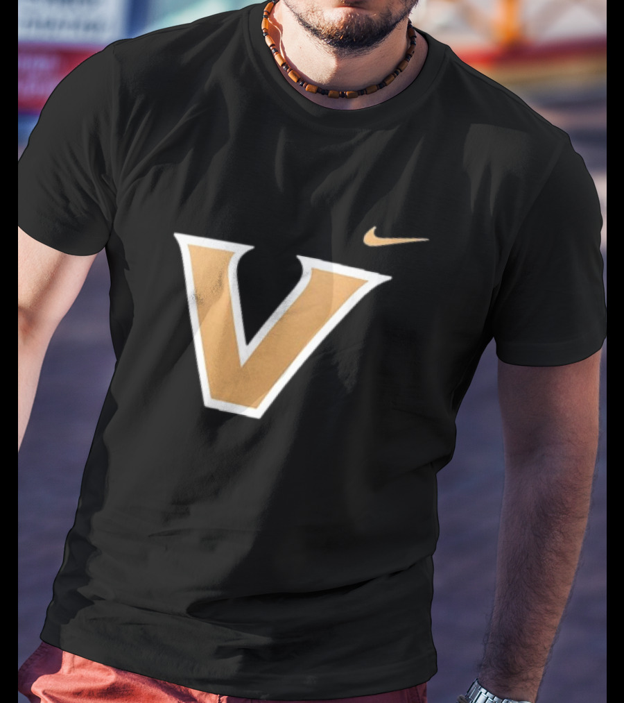Vanderbilt Commodores Black V T-Shirt
