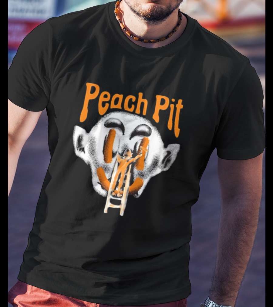 Peach Pit Surreal Face T-Shirt