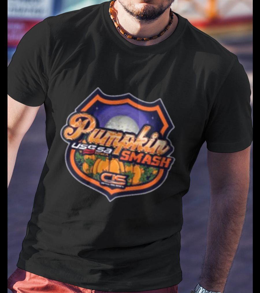 Pumpkin Smash USSSA Fastpitch Tournament Central Iowa Sports Merch T-Shirt