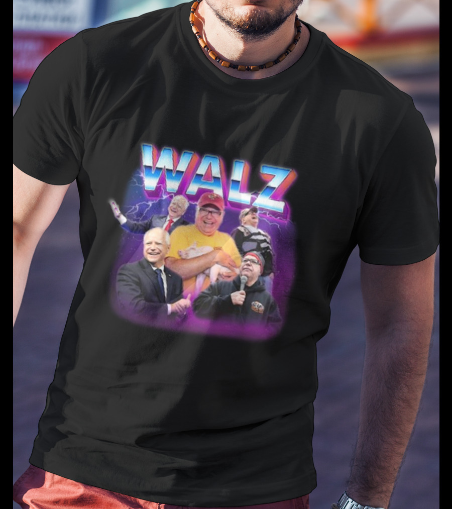 WALZ Lightning Background Bootleg T-Shirt