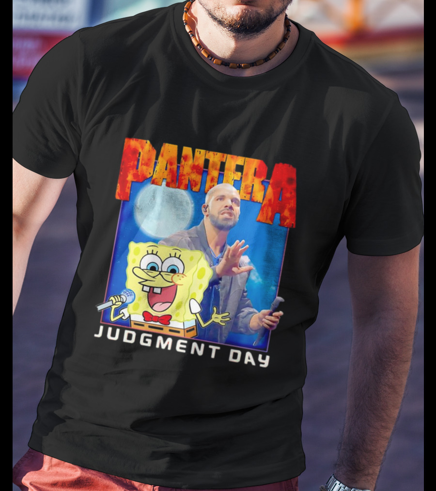 Pantera Judgment Day Drake Spongebob T-Shirt
